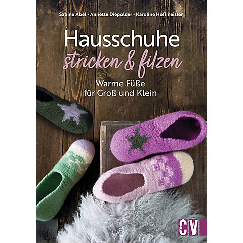 Buch "Hausschuhe stricken & filzen" von Christophorus