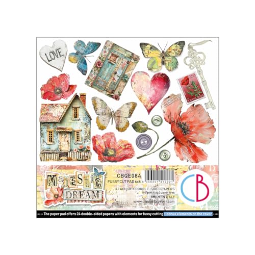 Ciao Bella Majestic Dream Cut Pad Collection 15,2 x 15,2 cm von Ciao Bella