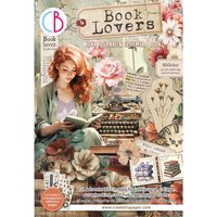 Junk Journal & Ephemera Book "Book Lovers" von Ciao Bella