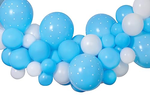 Ciao - Kit Luftballons DIY Baby Blue (65 Latex-Luftballons, 300 cm), hellblau von Ciao