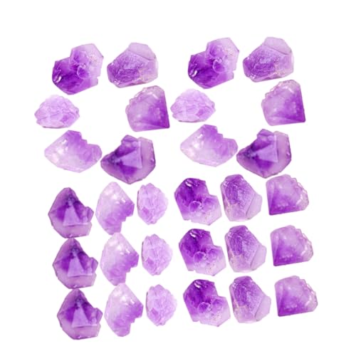 Ciieeo 1 Amethyst-ornament Felsen Unregelmäßige Kristalle Artikel Kristalle Und Steine Amethyst Kristalle Erbse Kristalle Und Heilsteine Dekorativ Edelsteine Perlen Kristallstein Violet von Ciieeo