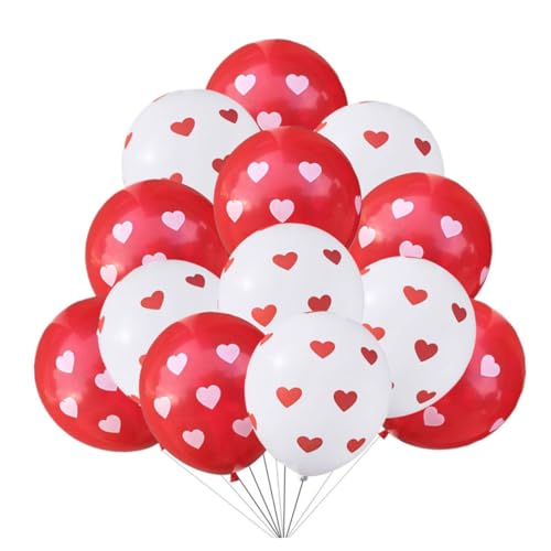 Ciieeo 1 Satz Ballon hochzeitsdeko wedding decoration Dekorationsideen geburtstagdeko hochzeitsdeco Geschlecht offenbaren Rosa Rot Girlande Valentinsdekorationen Partyzubehör Emulsion von Ciieeo