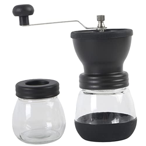 Ciieeo 1 Satz Kaffeebohnen mühle Kaffeebohnen Espresso Kaffee Espresso Beeinträchtigt den Geschmack von Kaffeepulver nicht Handmühle Kaffee Kaffeemühle Kunststoffqualität PP Black von Ciieeo