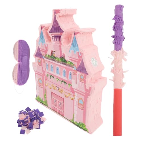 Ciieeo 1 Set Prinzessin Schloss Pinata Prinzessin Spielzeug Geburtstagsdekoration Für Mädchen Süßigkeiten Party Süßigkeiten Pinata Geburtstagsspielzeug Pinata Hochzeit Schloss Pinata von Ciieeo