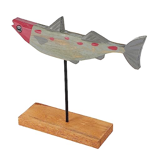 Ciieeo 1 Stück Fisch Ornament Tischdekoration Hawaii Dekor Dekorative Wohnaccessoires Fischverzierungen Meeresdekorationen Für Zuhause Kinderzimmer Dekoration Aquarienfisch von Ciieeo