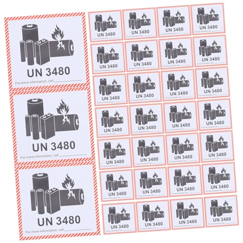 Ciieeo 100 Blatt Batterien Aufkleber Selbstklebende Etiketten Sicherheitsaufkleber Wiederverwendbar Einfache Transport Vorsichtsaufkleber Warnung Un3480 Versandetiketten Ciieeo 100 Blatt Batterien Aufkleber Selbstklebende Etiketten Sicherheitsaufkleber Wiederverwendbar Einfache Transport Vorsichtsaufkleber Warnung Un3480 Versandetiketten von Ciieeo