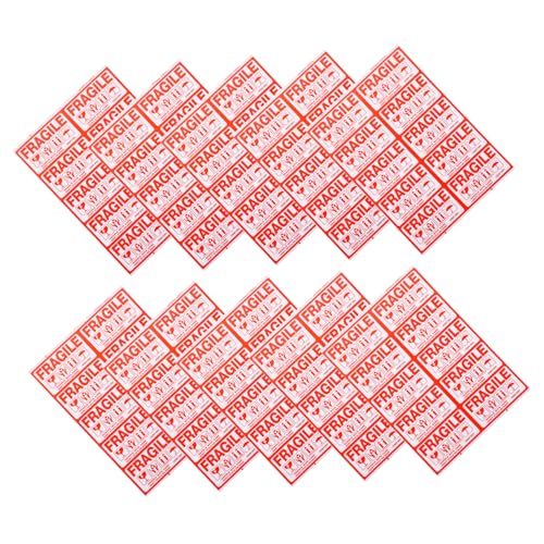 Ciieeo 100 Stück Zerbrechliche Aufkleber zum Bewegen Etiketten schnell Verpackungswarnaufkleber Vorsichtiger Aufkleber selbstklebende Verpackungsaufkleber Wasserkleber Ciieeo 100 Stück Zerbrechliche Aufkleber zum Bewegen Etiketten schnell Verpackungswarnaufkleber Vorsichtiger Aufkleber selbstklebende Verpackungsaufkleber Wasserkleber von Ciieeo