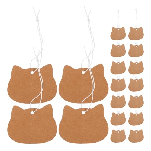 Ciieeo 100 Stück elastisches Seiletikett Schild Krawattenanhänger Leere Tags hängende Etiketten Stichworte Kofferanhänger Papieretiketten Kleidungsetiketten Kraftpapier Ciieeo 100 Stück elastisches Seiletikett Schild Krawattenanhänger Leere Tags hängende Etiketten Stichworte Kofferanhänger Papieretiketten Kleidungsetiketten Kraftpapier von Ciieeo