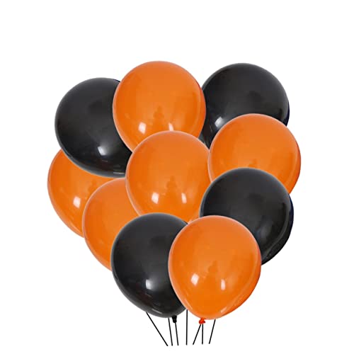 Ciieeo 100St lustige Luftballons halloween luftballons halloween ballons Badehandschuh für Babys schwarzes Dekor geschmückt Luftballons für Halloween Halloween-Party-Luftballons schmücken von Ciieeo