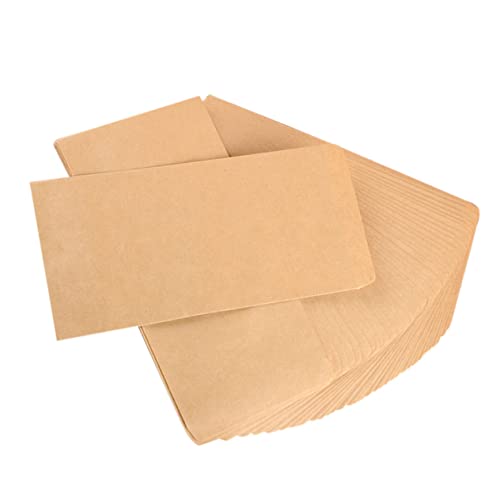 Ciieeo 100st Geschäftsbriefumschläge Umschläge Masse Kinder Umhüllen Umschläge Aus Braunem Papier Braune Kraftumschläge Geschäftsumschläge Aus Kraftpapier Papiertüten Leer Keine Worte A4 von Ciieeo