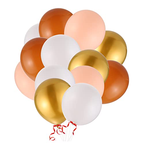 Ciieeo 143 Stück Ballonanzug Ballons Für Ballonbogen Herzlichen Glückwunsch, Graduiertenballons Minze Ballons Ballonbogen-clips Schwarze Und Goldene Abschlussballons Emulsion Coffee von Ciieeo