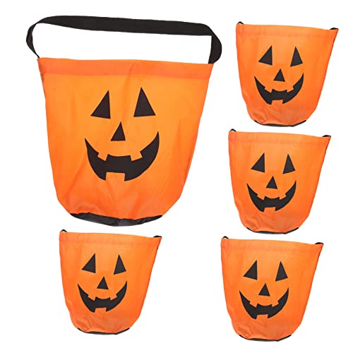 Ciieeo 15 STK Süßigkeiten Taschen Geschenktüten Goodies-Taschen Halloween-partytüten Kürbis-süßigkeiten-Tasche Halloween-süßigkeitstüten Süßigkeiten-Paket-Taschen Gastgeschenke Polyester von Ciieeo