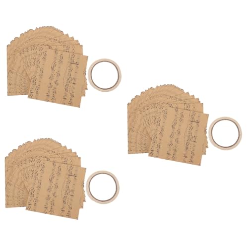 Ciieeo 150 Stk Strauß aus Kraftpapier seidenband bändchen Konfetti- aus Kraftpapier Blumenverpackungspapier Packpapier Bonbonpapierkegel aus Blumenpapier Persönlichkeit von Ciieeo