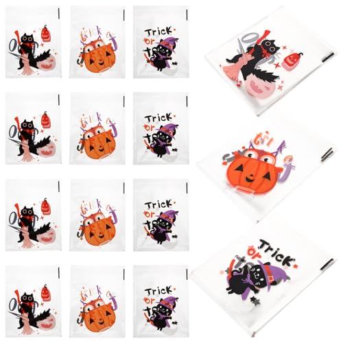 Ciieeo 1500 STK Halloween Selbstklebende Tasche Snack-Tasche Papiertüten Für Verpackungsbeutel Halloween-Tasche Cello-gebäckbeutel Goodie- -leckerli-Tasche Plastik von Ciieeo