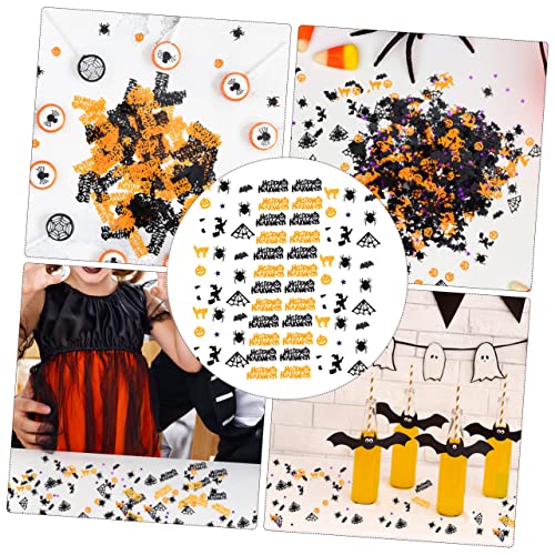 Ciieeo 2 Packungen Creative Halloween Themed Confetti Cartoon Tisch Dekorative Konfetti von Ciieeo