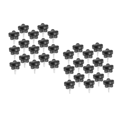 Ciieeo 2 Sätze Handschraube Manuelle Schrauben Klemmen Klemmknopf Daumenschrauben Klemmknöpfe Kopfklemmschraube Klemmschraube Knopf Klemmschraubenknöpfe Pp Schwarz 15 Stück * 2 Ciieeo 2 Sätze Handschraube Manuelle Schrauben Klemmen Klemmknopf Daumenschrauben Klemmknöpfe Kopfklemmschraube Klemmschraube Knopf Klemmschraubenknöpfe Pp Schwarz 15 Stück * 2 von Ciieeo