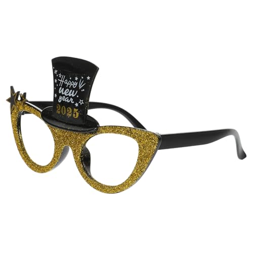 Ciieeo 2025 überdimensioniert Erwachsene Neujahrsparty-Brillen Trendy Party-Brillengestell Party-Brillen- Partygeschenke für das neue Jahr Anzahl Brillen Stk Golden Ciieeo 2025 überdimensioniert Erwachsene Neujahrsparty-Brillen Trendy Party-Brillengestell Party-Brillen- Partygeschenke für das neue Jahr Anzahl Brillen Stk Golden von Ciieeo