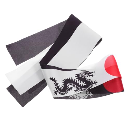 Ciieeo 2St Japanisches Haarband-Kopftuch Stirnbänder für Männer Stirnband mit Landesflagge Ninja-Stirnband Bands koch gesichtsschal japanisches herd stirnband Karate-Kopfband Polyester von Ciieeo