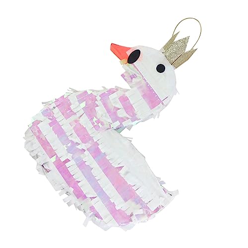 Ciieeo 2st Piñata Prinzessin Spielzeug Hawaii Ballondekoration Pinata-spielzeug Für Kinder Spielzeug Für Kleinkinder Outdoor-dekor Ausgestopft Symphonie Kunststoff Braut Plüschtier Weiß von Ciieeo