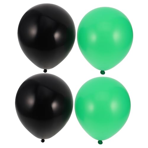 Ciieeo 30 Stück Ballonanzug Rosa Rosa Luftballons Dekorationen Fußball Luftballons Schwarze Luftballons Grüne Luftballons Grüne Ornamente Grün Schwarzes Luftballon Set von Ciieeo