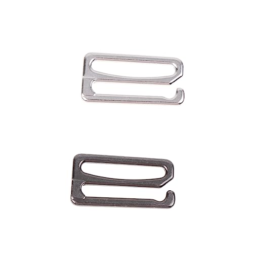 Ciieeo 30st Clips Für Bh-träger Aus Metall Kleiderformen Zum Nähen Tri-glide Rutschen Schnallen Racerback-bh-clip Bh-ringe Und -schieber Bh-clips Für Träger Nähclip Kleidung Legierung von Ciieeo