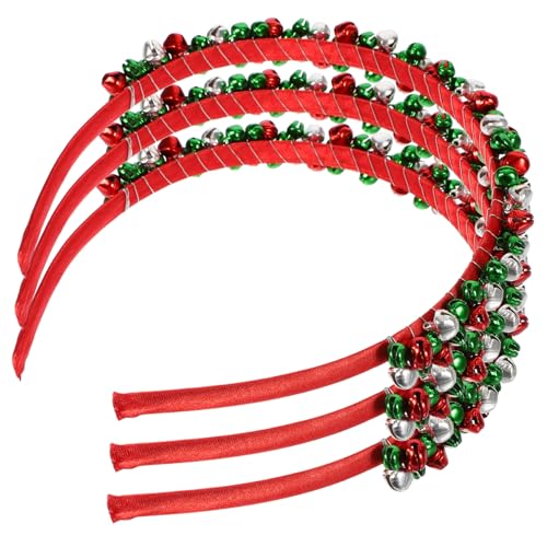 Ciieeo 3St weihnachts haarschmuck weihnachtshaarschmuck Weihnachtsstirnbänder Haarschmuck für Weihnachtsfeiern lustiges Dekor Stirnband Weihnachts-Haarschmuck frauen stirnbänder von Ciieeo