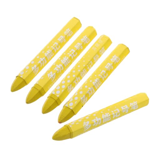 Ciieeo 5 Stck. Reifenmarkierung Holzkreide Buntstifte Aus Tonpapier Home Decoration Marker Stift Reifenmarker Weiß Holzstift Markierstift Zum Brennen Von Holz Reifenlackmarker Wachs Gelb Ciieeo 5 Stck. Reifenmarkierung Holzkreide Buntstifte Aus Tonpapier Home Decoration Marker Stift Reifenmarker Weiß Holzstift Markierstift Zum Brennen Von Holz Reifenlackmarker Wachs Gelb von Ciieeo