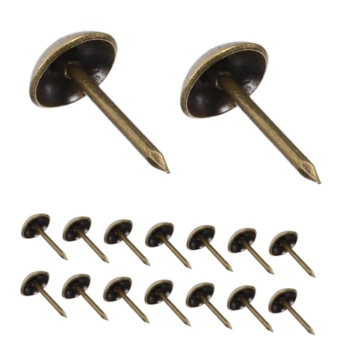 Ciieeo 500 Stück Polsternägel aus Robustem Eisen Dekorative Ziernägel mit Großem Kopf Vintage Stil Stabile Möbelbeschläge für Sofa und Leder Einfache DIY Anwendung Ciieeo 500 Stück Polsternägel aus Robustem Eisen Dekorative Ziernägel mit Großem Kopf Vintage Stil Stabile Möbelbeschläge für Sofa und Leder Einfache DIY Anwendung von Ciieeo