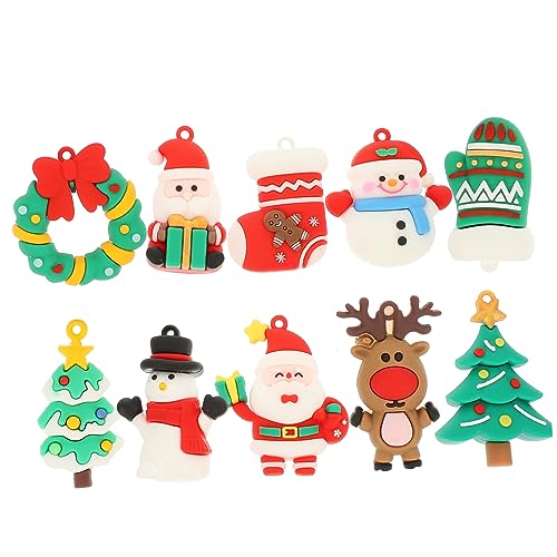 Ciieeo 8 Sätze 8 Sets Kuchen Backen Dekoration Ornamente Für Weihnachtsbaum Ornament Weihnachtsdekorationen Tisch Weihnachtsdeko Weihnachtsesstisch Weihnachtsornament 10 10 Stück * 8 von Ciieeo