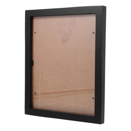 Ciieeo Bilderrahmen büro dekoration office decoration Dekorativer Rahmen Wohnaccessoire photo frames Fotorahmen Wand Galerie dekorativer Fotorahmen Desktop-Fotorahmen hölzern Black von Ciieeo