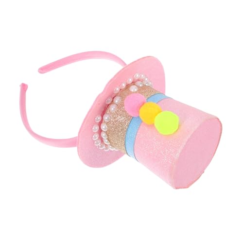 Ciieeo Hut Stirnband Halloween-Kopfschmuck Kostüm-Haar-Accessoire Party Mini-Zylinder-Stirnband Zylinderkopfbedeckung Kostümhut mit Pailletten Vlies Rosa Ciieeo Hut Stirnband Halloween-Kopfschmuck Kostüm-Haar-Accessoire Party Mini-Zylinder-Stirnband Zylinderkopfbedeckung Kostümhut mit Pailletten Vlies Rosa von Ciieeo