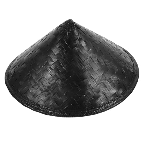 Ciieeo Hut Zylinder Sombrero Partyhüte Herrenhüte Schwarz Konischer Hut Melone Cosplay Helm Mexikanischer Hut Kopfbedeckung Cosplay Ninja Dekorativer Hut Einfacher von Ciieeo