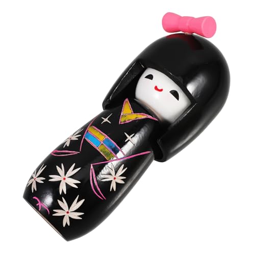 Ciieeo Japanische Kokeshi-Puppe japanische kimonopuppen japanische Figur Japanische Kimono-Puppe Holzfigur japanische Puppe Entzückende japanische traditionelle Puppe Kimono-Puppenschmuck von Ciieeo