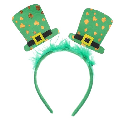 Ciieeo Klee-Cuckold Haarspange für st. Patricks St Patrick Haarband st patricks day haarschmuck St Patrick's Day Haarschmuck st patricks day dekor Patricks Day Gastgeschenke Stoff von Ciieeo