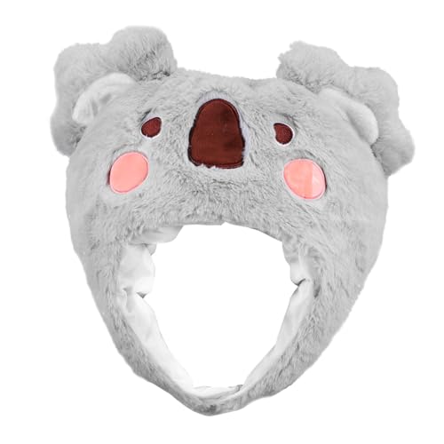 Ciieeo Koala Stirnband Hut Plüschhut Partyhut Party Kostüm Hut Party Kopfbedeckung Koala Form Hut Cartoon Hut Requisite Geburtstagskostüm Hut Tierkostüm Hut Plüsch von Ciieeo