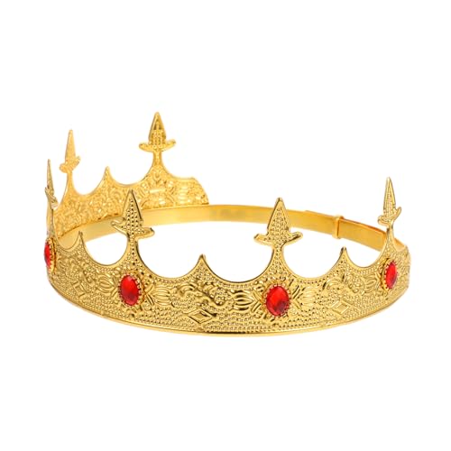 Ciieeo Königliche Krone Für Erwachsene Verstellbare Goldene Krone Für Geburtstagsfeiern Und Festlichkeiten Robuste Leicht Und Angenehm Ciieeo Königliche Krone Für Erwachsene Verstellbare Goldene Krone Für Geburtstagsfeiern Und Festlichkeiten Robuste Leicht Und Angenehm von Ciieeo