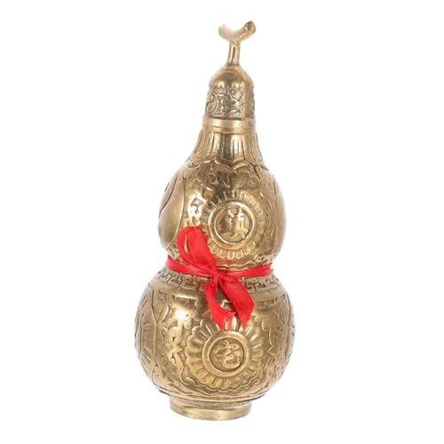 Ciieeo Kürbis Ornamente Schreibtisch Ornament Wohnakzente Kalebasse Ornament Für Zuhause Kalebassen Modell Goldbesatz Dekorative Kalebasse Goldenes Kalebasse von Ciieeo