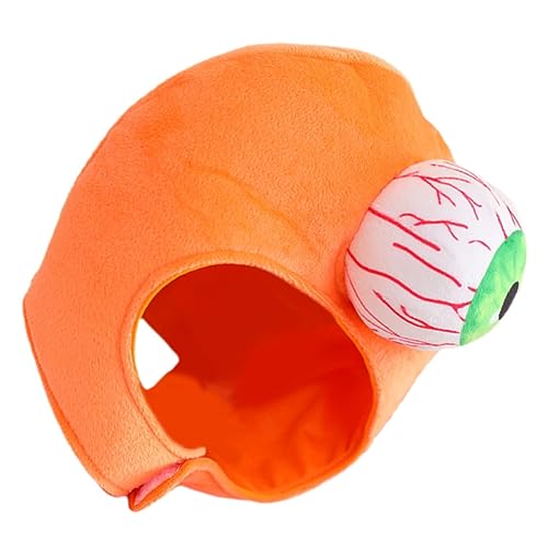 Ciieeo Partygeschenk halloween kopfschmuck halloween kopfbedeckung costume halloween Rollenspiel Hut mützen hatset Cosplay-Partyhut gruselige Plüschmütze Party-Cosplay-Hut PP Baumwolle von Ciieeo