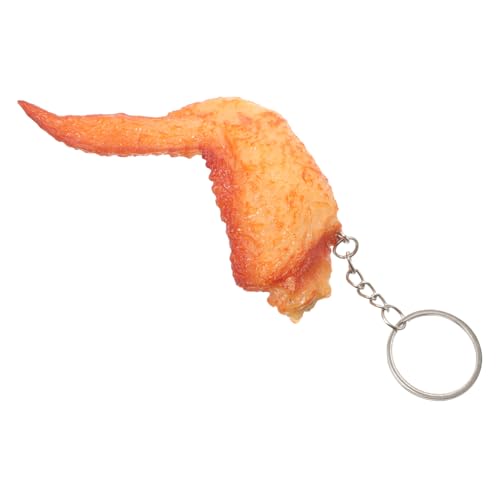 Ciieeo Schlüsselanhänger Für Taschen Chicken Nuggets Schlüsselanhänger Schlüsselring Aus Lebensmittelimitat Lustiger Schlüsselanhänger Lustige Schlüsselanhänger Huhn Schlüsselanhänger Pvc von Ciieeo