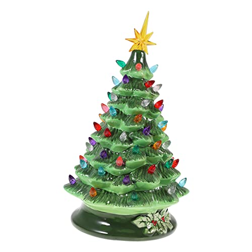 Ciieeo Weihnachtsbaum Aus Keramik Grüner Weihnachtsbaum Tisch Weihnachtsbäume Kamin Weihnachtsdekoration Retro Mini Tisch Weihnachtsbaum Weihnachtsschmuck Aus Keramik von Ciieeo