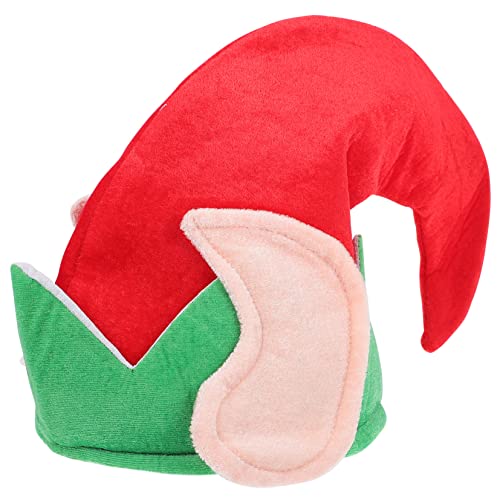 Ciieeo Weihnachtselfenmütze Weihnachtsmannkostüm für Herren Requisiten für Weihnachtskostüme weihnachtsdeko weihnachts party Hüte Weihnachtsmützen weihnachtliche Kostümdekorationen von Ciieeo