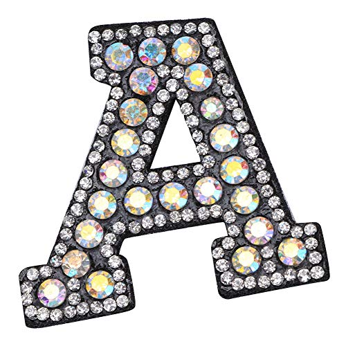 Cikonielf 26Pcs Letter Applique Bügel Iron on Buchstaben Aufnäher Patches Jeans Kleidung Applikation für Jacken Aufbügler zum aufbügeln von Cikonielf