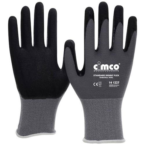 Cimco Standard Skinny Flex 141268 Strickhandschuhe, Größe XXL EN 388, 1 Paar von Cimco