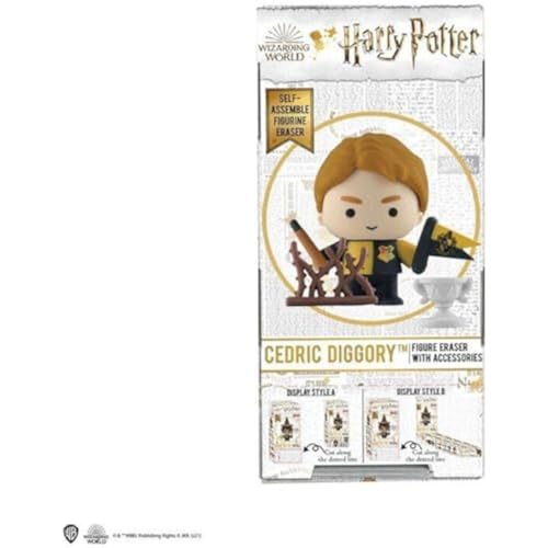 Cinereplicas Radiergummi-Figur, offizielles Lizenzprodukt (Gomee Cedric Diggory) von Cinereplicas