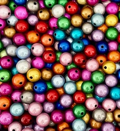 40 Stück Magic Pearls, 14mm Miracle Beads, Reflektierende Perlen, Wunderperlen, 3D-Illusion Geeignet für Die Herstellung Aller Arten von Schmuck und Accessoires + Schmucklinie 2 M von Cinsersr