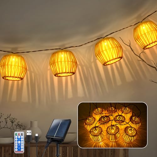 Ciskotu 3M Solar Lichterkette Aussen, 10 LED Solar Lampions Außen Wetterfest Kugeln Lichterkette Außen Solar, 8 Modi Solar Lichterkette Outdoor Dimmbar Solarleuchten Für Außen Balkon Terrasse Ciskotu 3M Solar Lichterkette Aussen, 10 LED Solar Lampions Außen Wetterfest Kugeln Lichterkette Außen Solar, 8 Modi Solar Lichterkette Outdoor Dimmbar Solarleuchten Für Außen Balkon Terrasse von Ciskotu