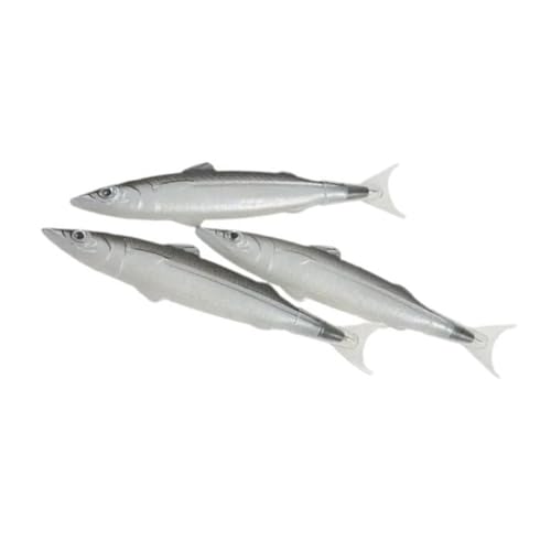 ClAZTyict Lustiger Styling-Kugelschreiber mit Gesalzenem Fisch, Kugelschreiber der Ocean-Serie, Fisch-Styling-Stift, Einfach zu Installieren von ClAZTyict