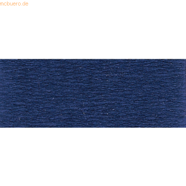 10 x Clairefontaine Krepppapier Premium 2,5x0,5m marineblau von Clairefontaine