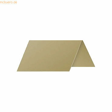 10 x Clairefontaine Tischkarte Pollen 85x80mm 210g VE=25 Stück gold von Clairefontaine