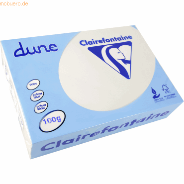 4 x Clairefontaine Multifunktionspapier dune A4 210x297mm 100g/qm sand von Clairefontaine